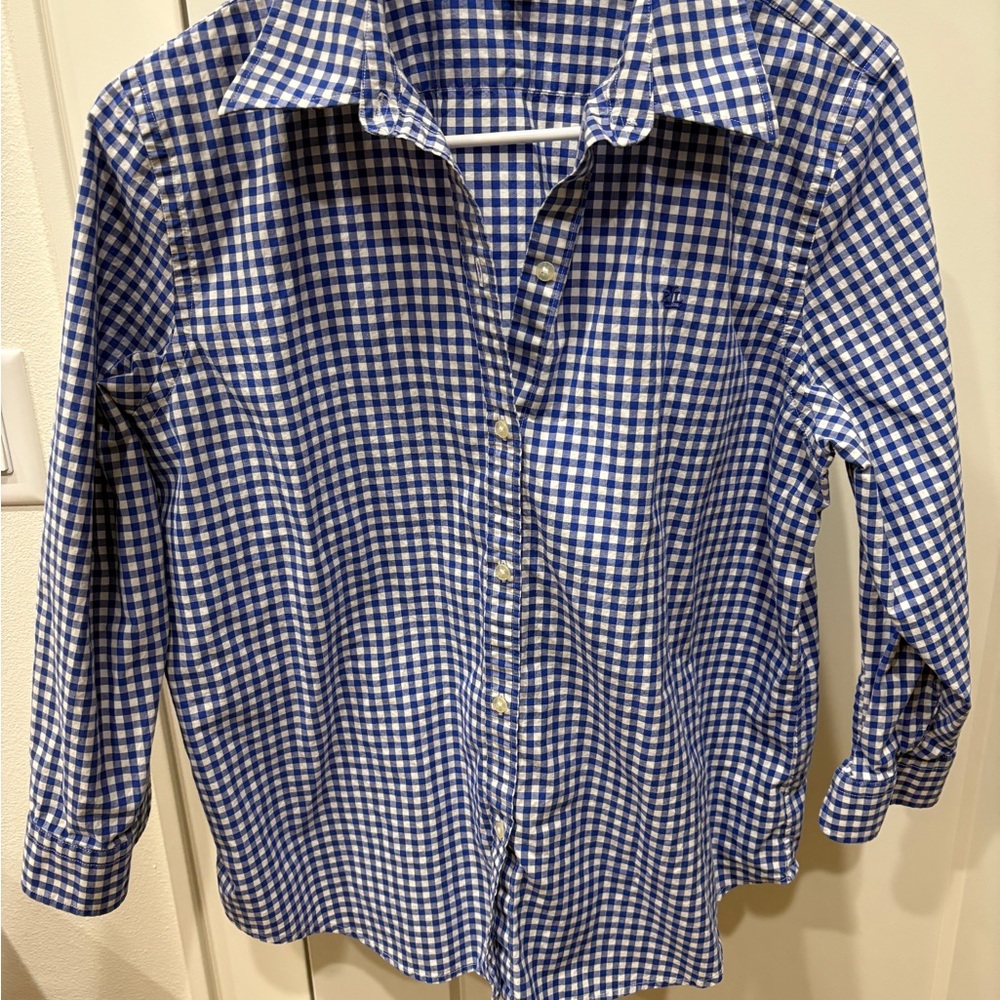 Ralph Lauren Blue and White women’s  Shirt